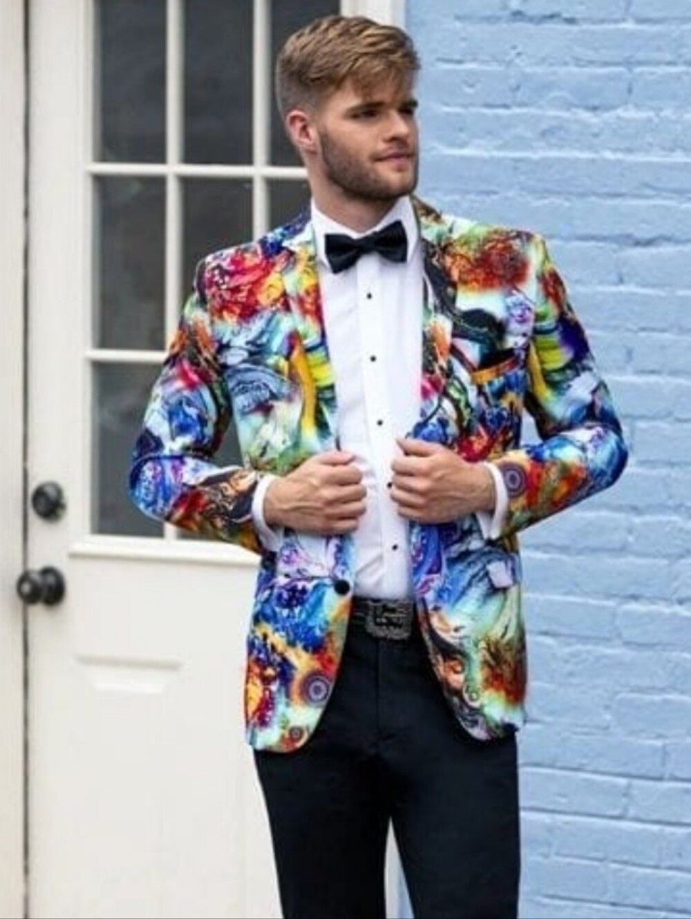 MOD Multicolored Fashion Coat